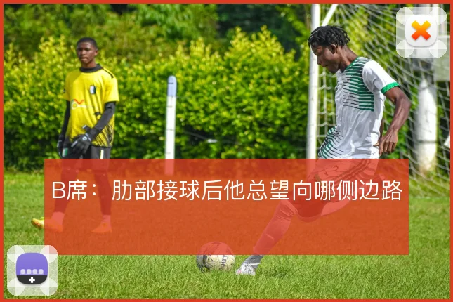 B席：肋部接球后他总望向哪侧边路